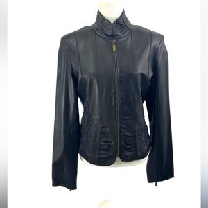 BRAND NEW Marvin Richards Chocolate Brown Genuine Soft Leather Jacket